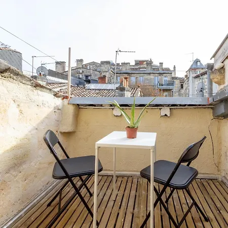 Le Clemenceau - T2 Avec Terrasse En Plein Centre דירה *